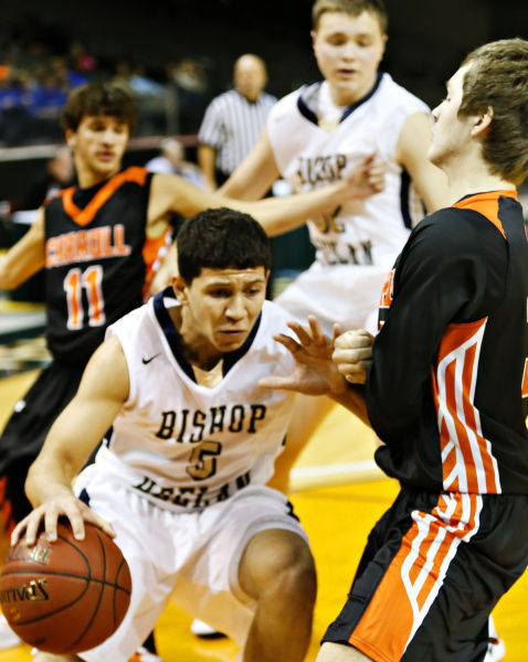 Bishop Heelan vs Carroll CNOS Basketball Classic 011015